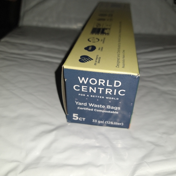Bundle of 4 World Centric - Bags Compostable 33 Gal - 5 Ct - Picture 2 of 9